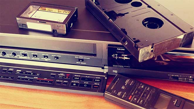 Adaptateur Cassette VHS-C pour VHS-C Caméscopes SVHS JVC RCA
