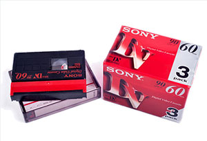 cassettes mini dv